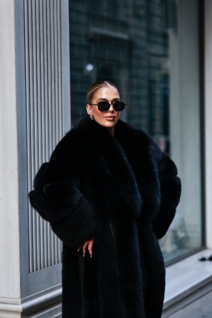 Kožuch lusion čierna