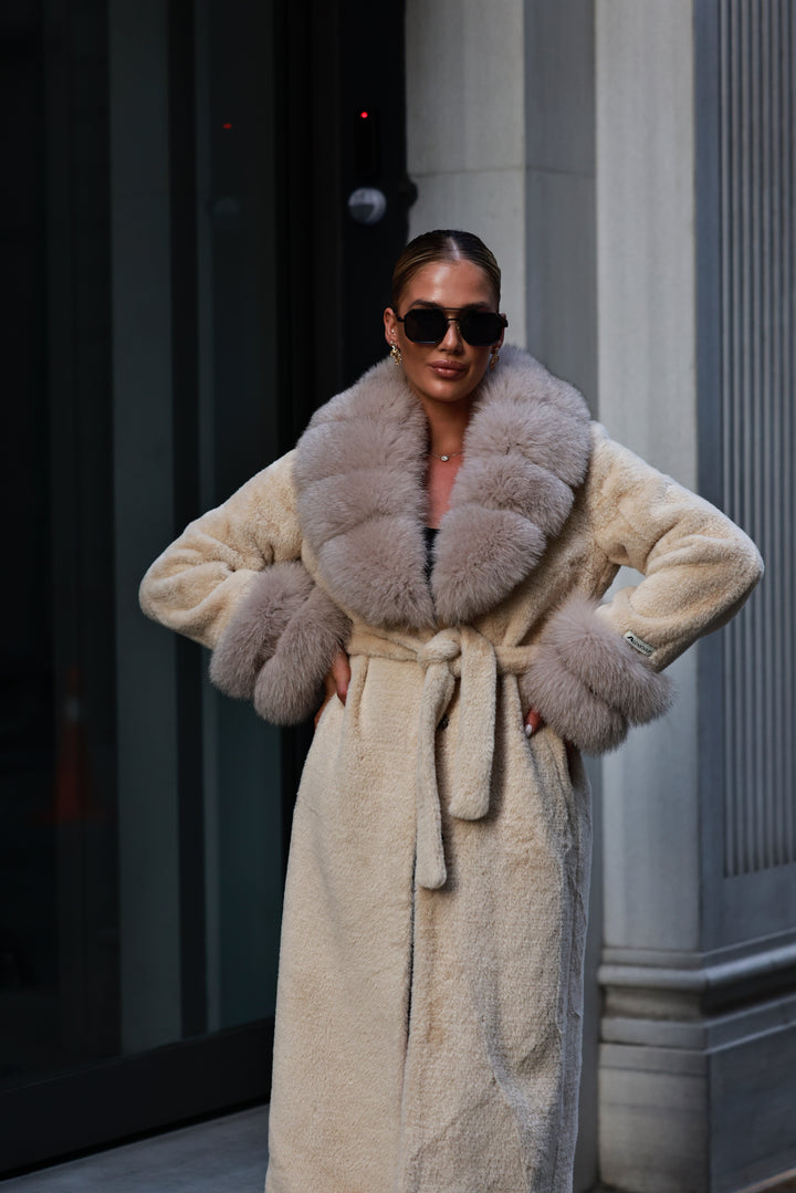 Kabát Lucis kávová