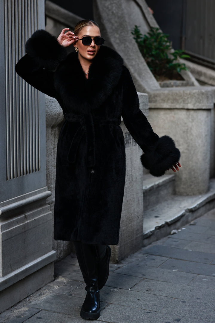 Kabát Lucis čierna