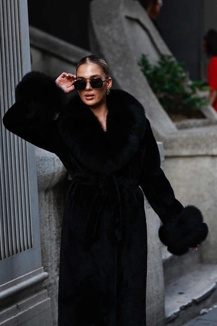 Kabát Lucis čierna