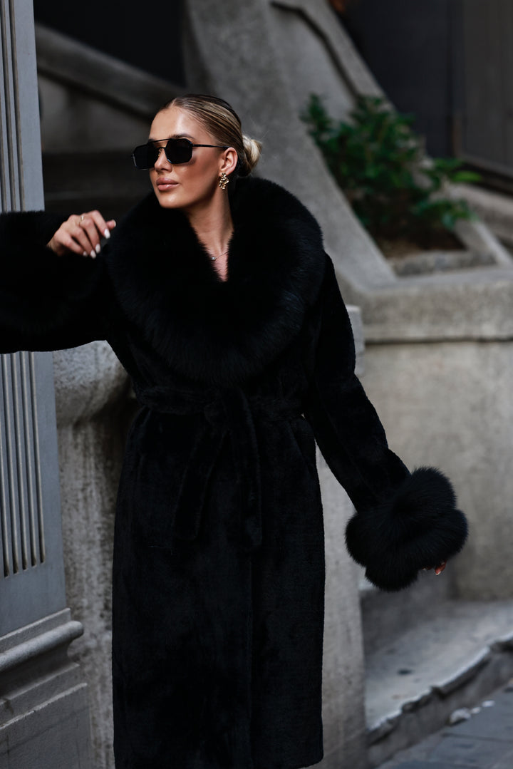 Kabát Lucis čierna