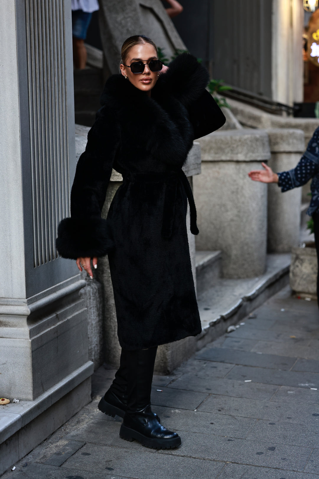 Kabát Lucis čierna