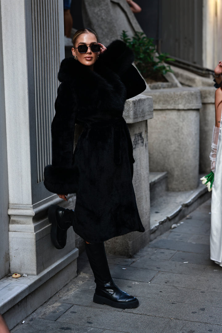 Kabát Lucis čierna