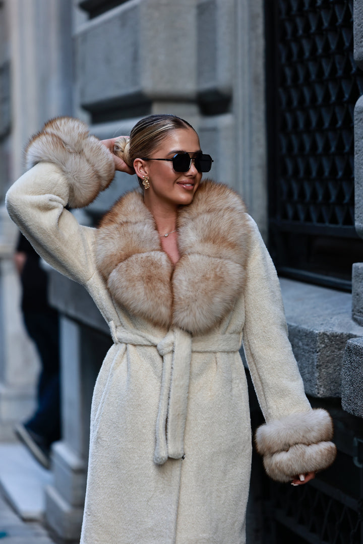 Kabát Lucis béžová