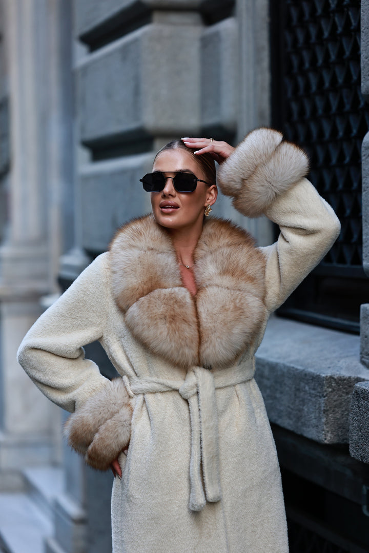 Kabát Lucis béžová