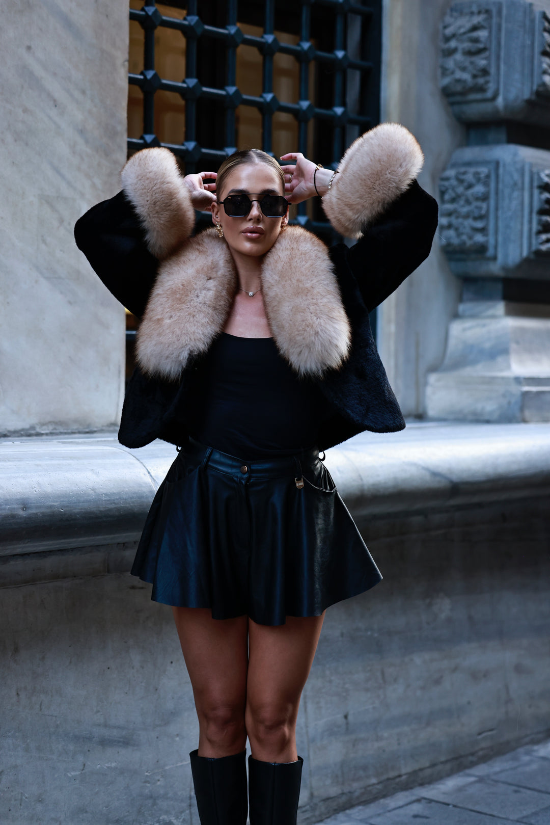 Kabát Rella čierna