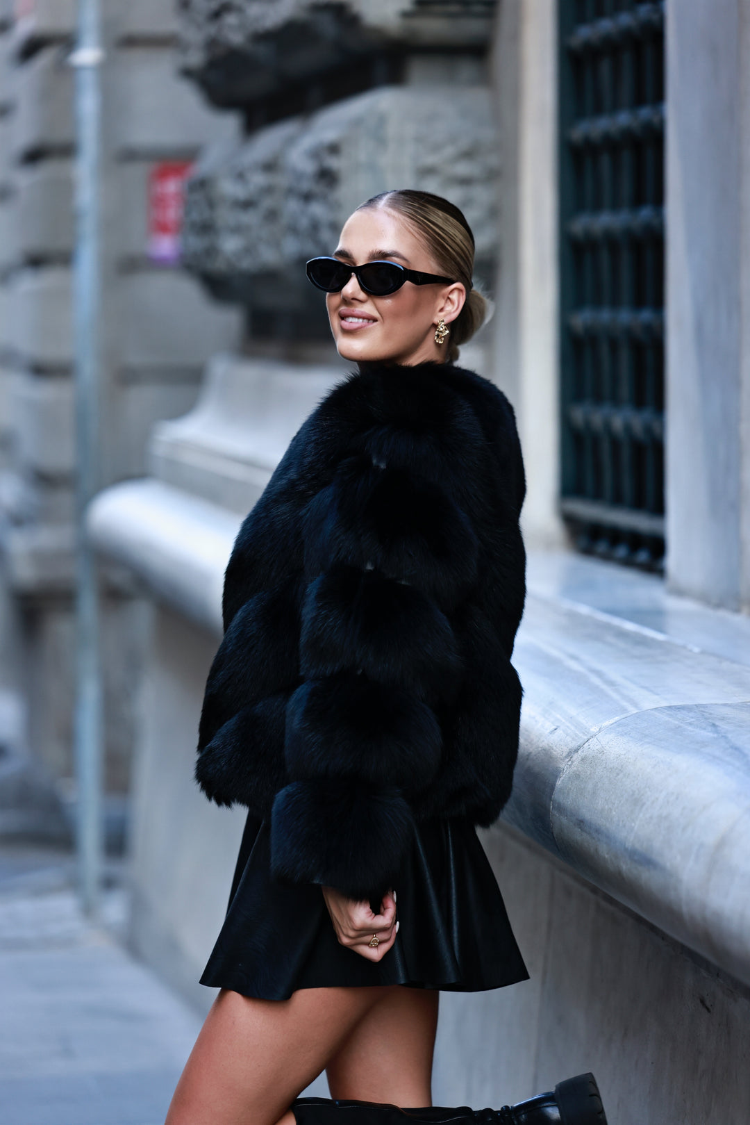 Kožuch Gloris čierna