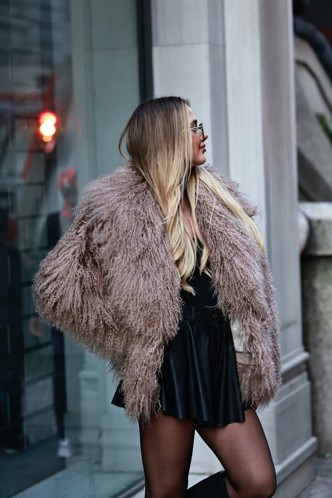 Kožuch Mongolian púštna